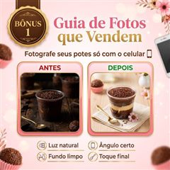 Guia de Fotos que Vendem para Bolo no Pote
